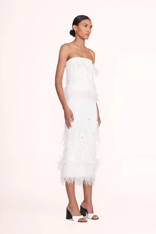 Women STAUD Occasion Dresses KRISTEN TOP IVORY Women STAUD Occasion Dresses KRISTEN TOP IVORY