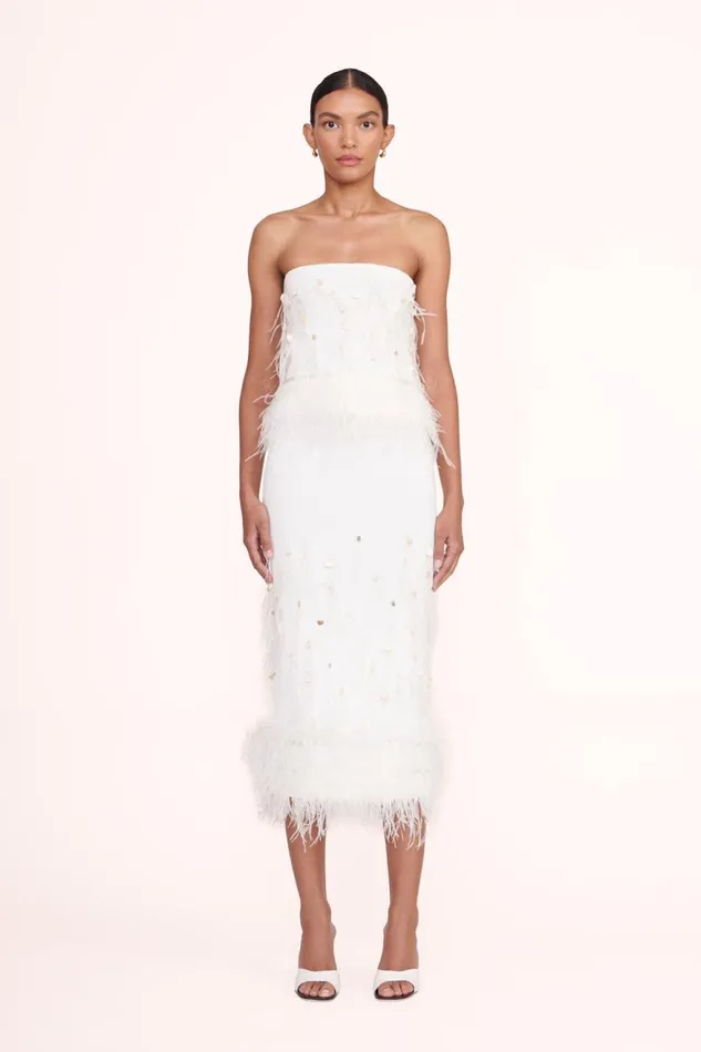 Women STAUD Occasion Dresses KRISTEN TOP IVORY Women STAUD Occasion Dresses KRISTEN TOP IVORY