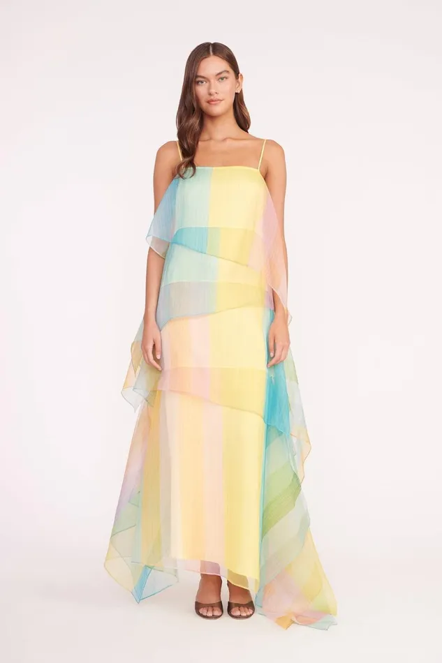 Women STAUD Occasion Dresses KYLA DRESS COASTAL OMBRE