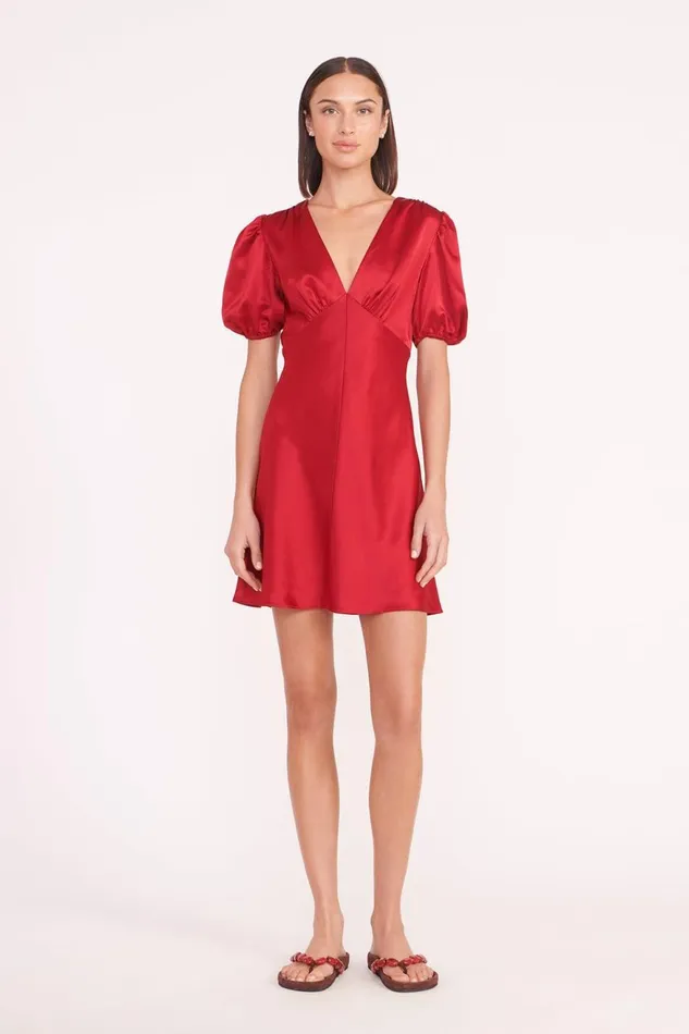 Women STAUD Occasion Dresses MINI MILLA DRESS RUBY