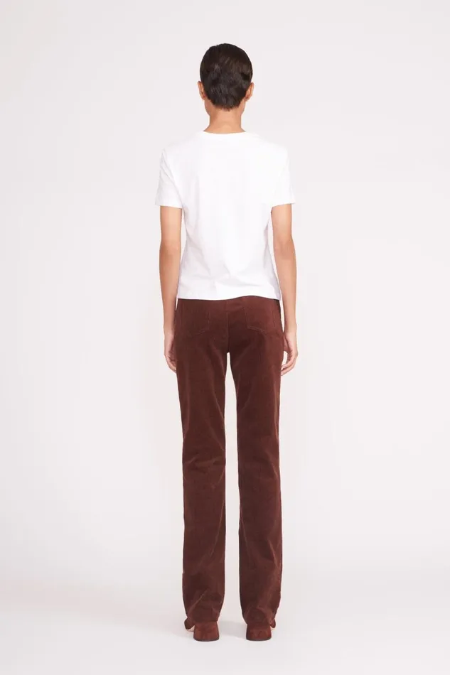 Women STAUD Pants and Shorts CHISEL PANT MAHOGANY Women STAUD Pants and Shorts CHISEL PANT MAHOGANY