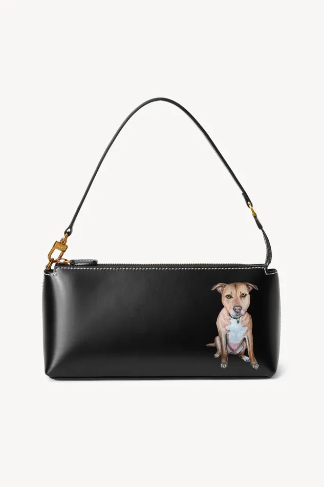 Women STAUD Pet Handbags CUSTOM KAIA BAG BLACK