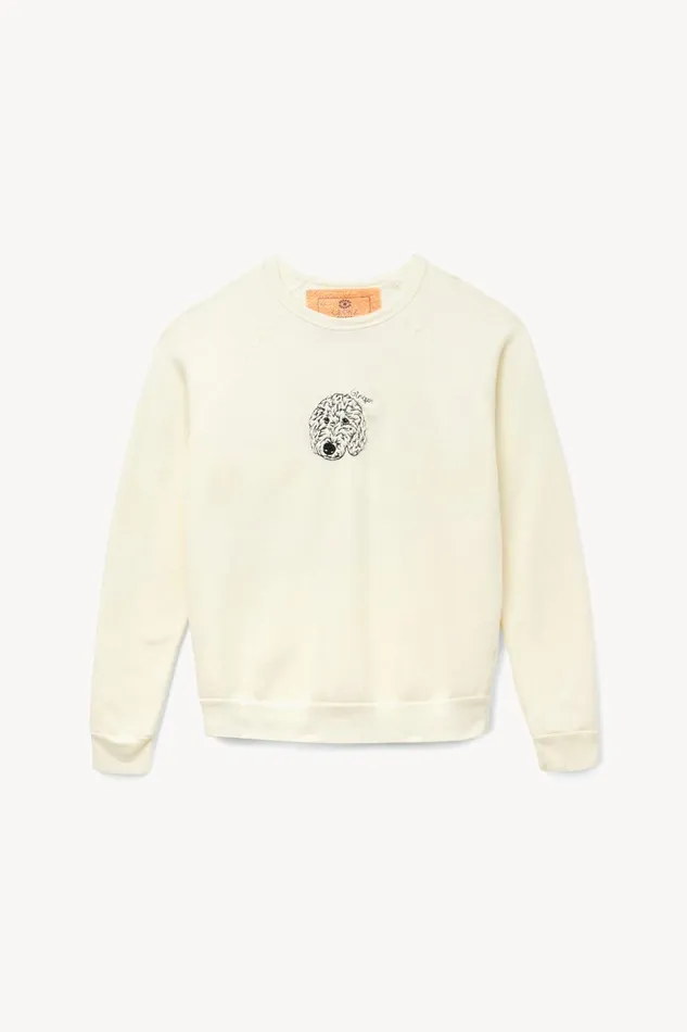 Women STAUD Pet Sweats and Knits CUSTOM STAUD X CBONZ SWEATSHIRT CREAM