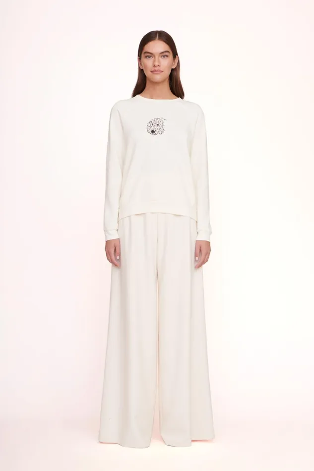 Women STAUD Pet Sweats and Knits CUSTOM STAUD X CBONZ SWEATSHIRT CREAM