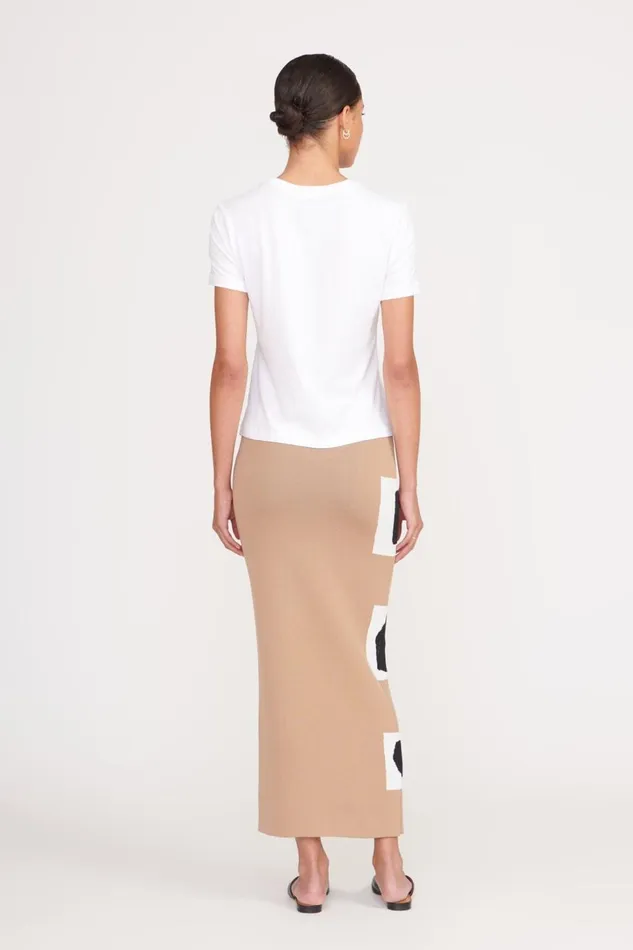 Women STAUD Skirts KARINA SKIRT CAMEL GEOSCAPE Women STAUD Skirts KARINA SKIRT CAMEL GEOSCAPE