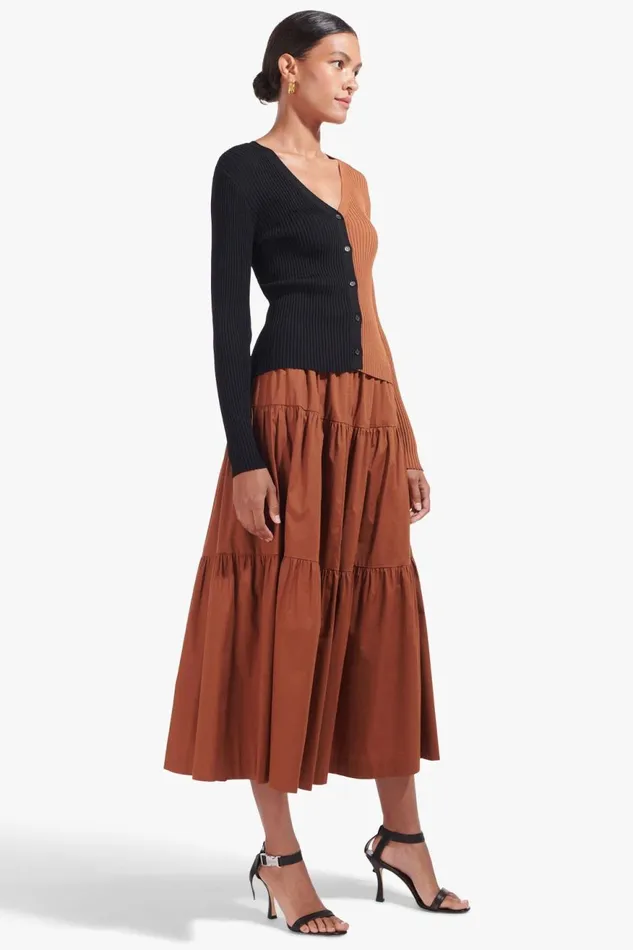 Women STAUD Skirts SEA SKIRT TAN Women STAUD Skirts SEA SKIRT TAN