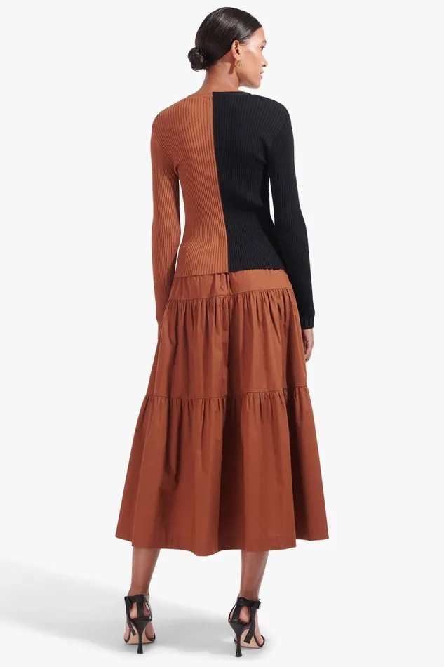 Women STAUD Skirts SEA SKIRT TAN Women STAUD Skirts SEA SKIRT TAN