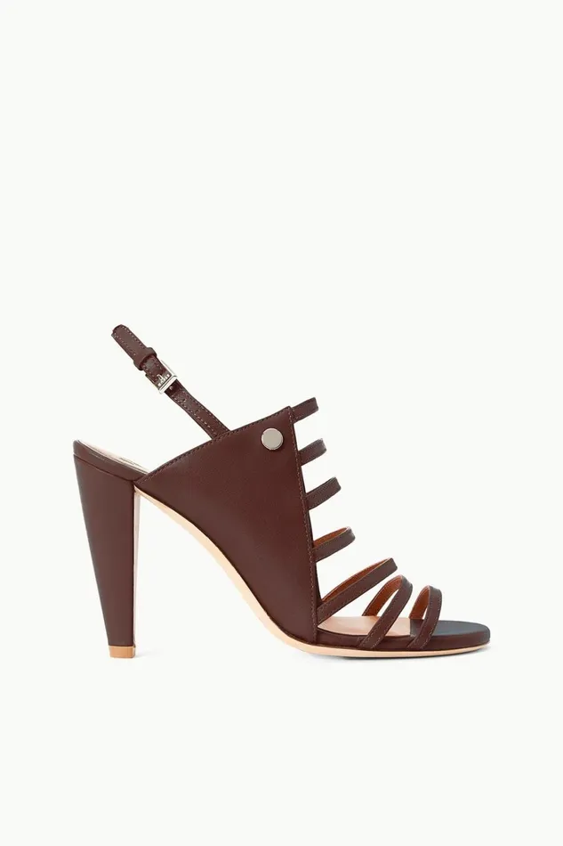 Women STAUD Swim EMMA HEEL MAHOGANY