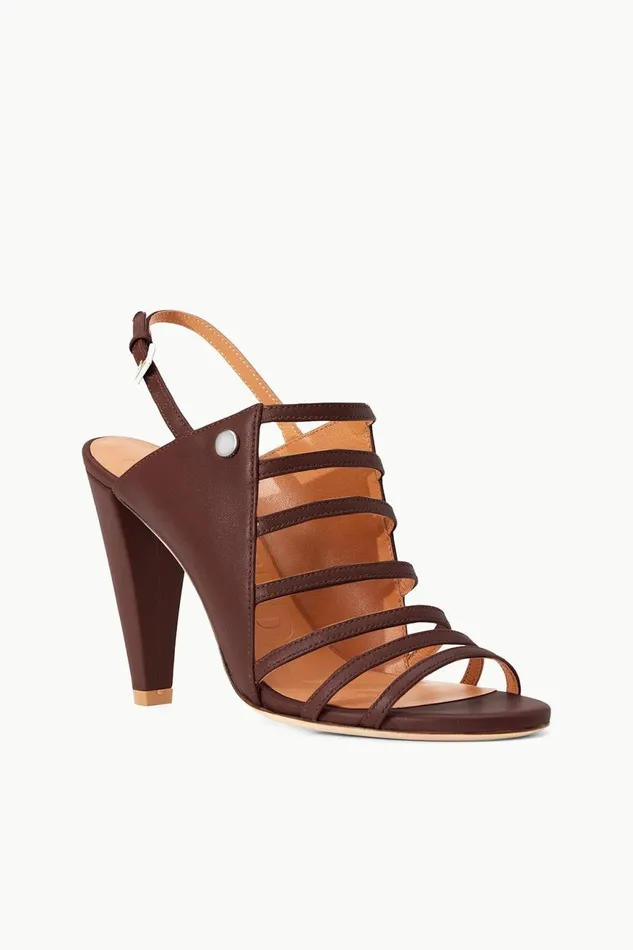 Women STAUD Swim EMMA HEEL MAHOGANY