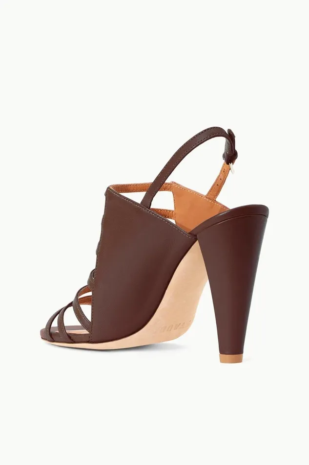 Women STAUD Swim EMMA HEEL MAHOGANY