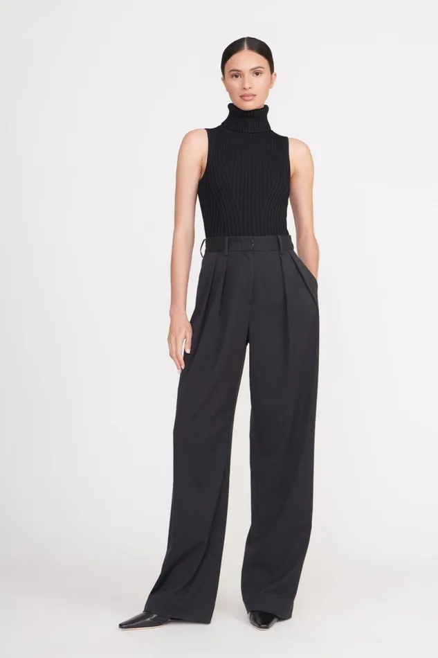 Women STAUD Tops CALLUM TOP BLACK Women STAUD Tops CALLUM TOP BLACK