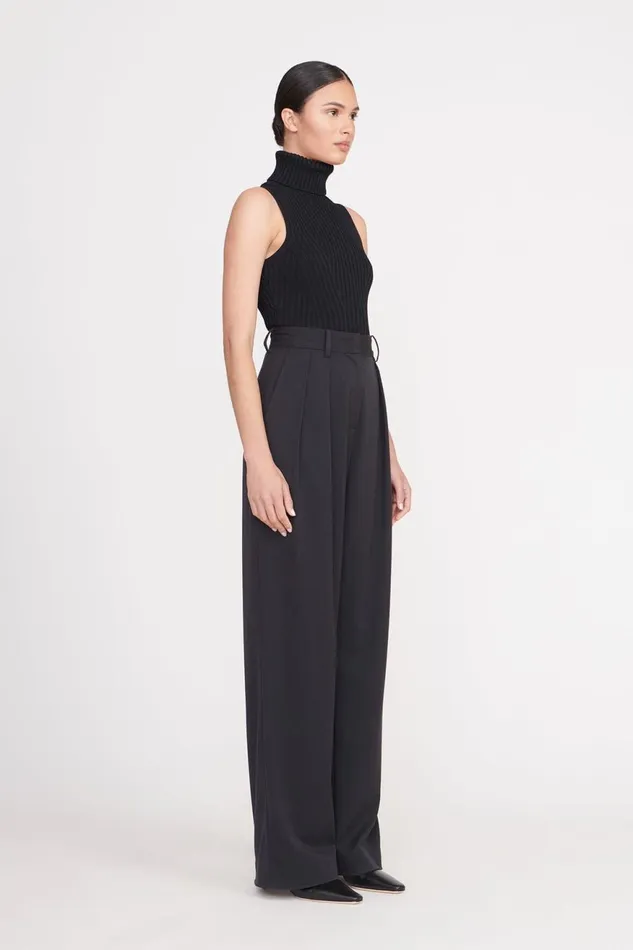 Women STAUD Tops CALLUM TOP BLACK Women STAUD Tops CALLUM TOP BLACK