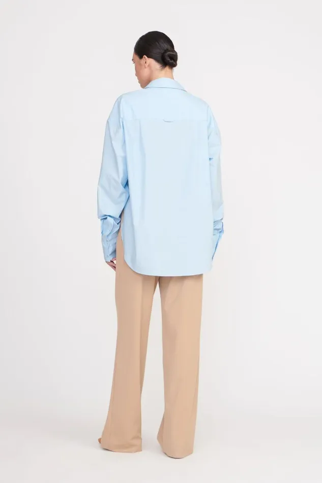 Women STAUD Tops COLTON SHIRT FRENCH BLUE Women STAUD Tops COLTON SHIRT FRENCH BLUE