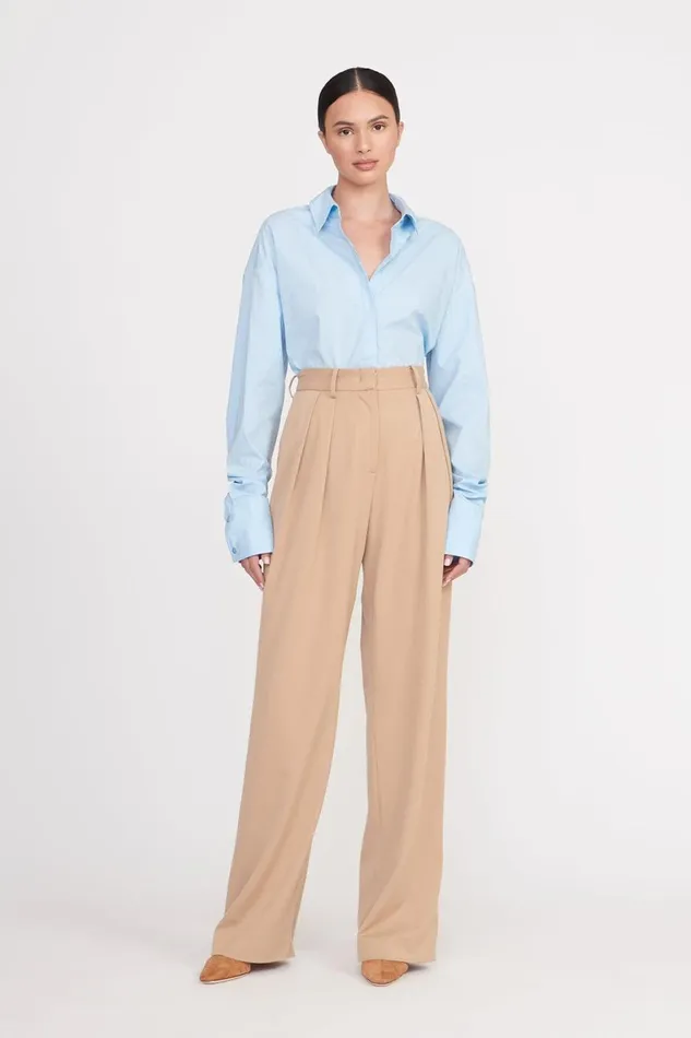 Women STAUD Tops COLTON SHIRT FRENCH BLUE Women STAUD Tops COLTON SHIRT FRENCH BLUE