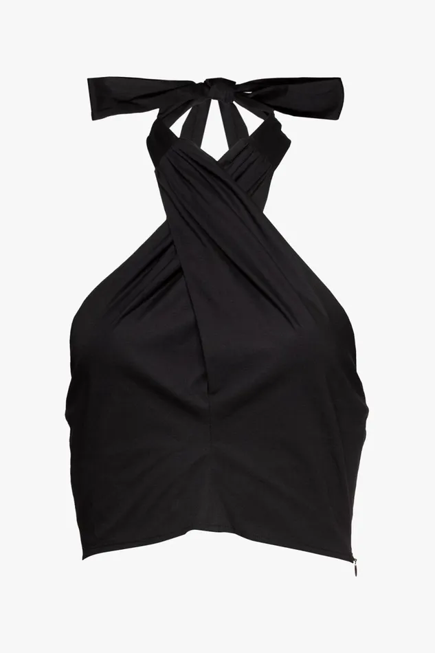 Women STAUD Tops KAI TOP BLACK