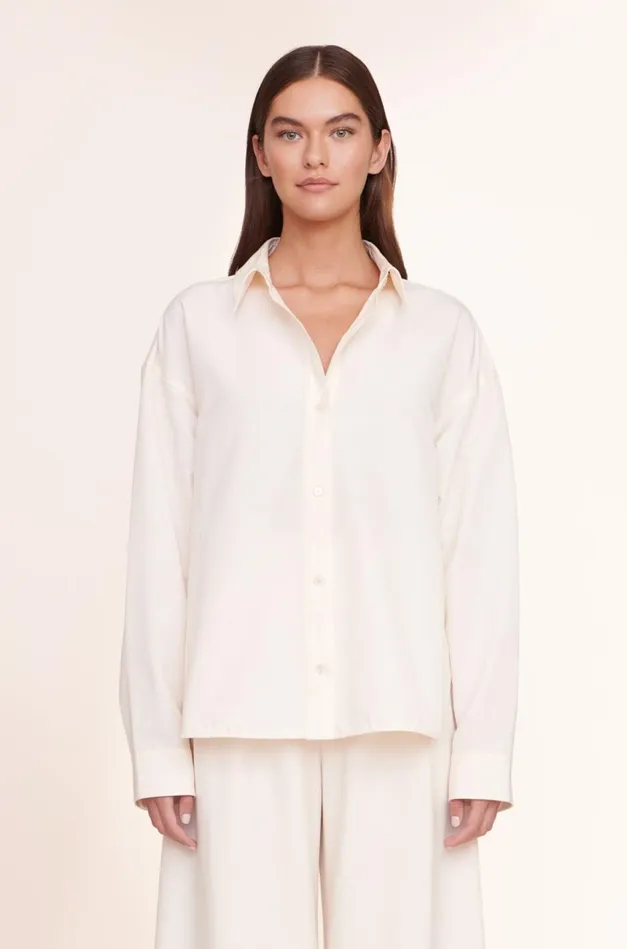 Women STAUD Tops LEONORA OVERSIZED TOP IVORY