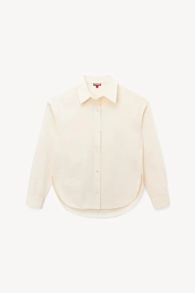 Women STAUD Tops LEONORA OVERSIZED TOP IVORY Women STAUD Tops LEONORA OVERSIZED TOP IVORY
