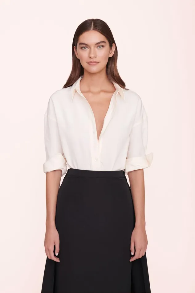 Women STAUD Tops LEONORA OVERSIZED TOP IVORY Women STAUD Tops LEONORA OVERSIZED TOP IVORY