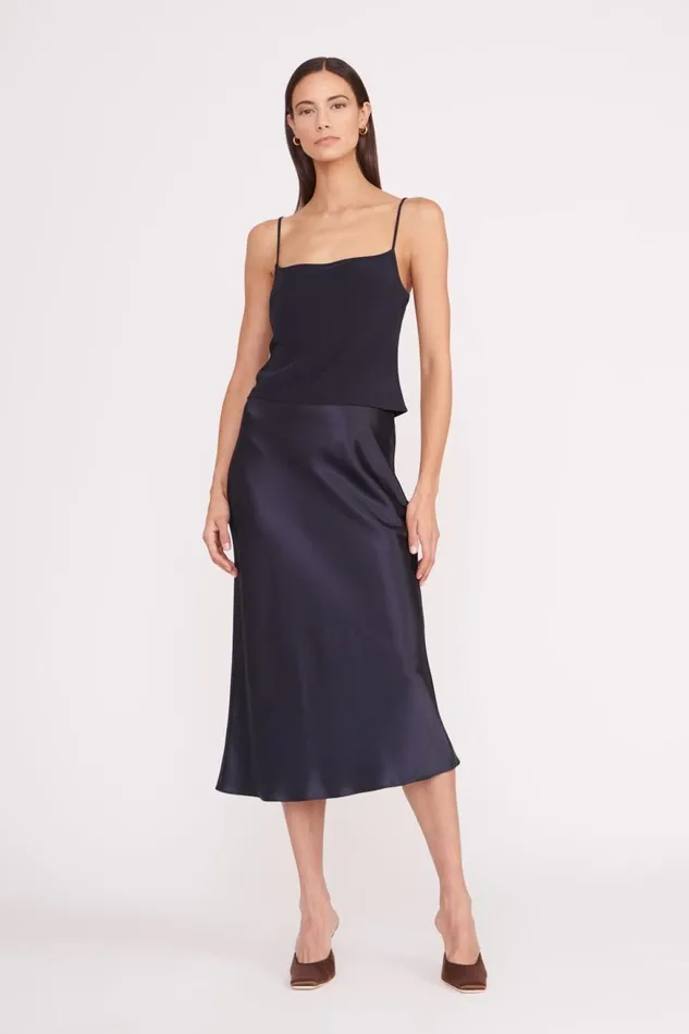 Women STAUD Tops MILES REVERSIBLE TOP NAVY Women STAUD Tops MILES REVERSIBLE TOP NAVY