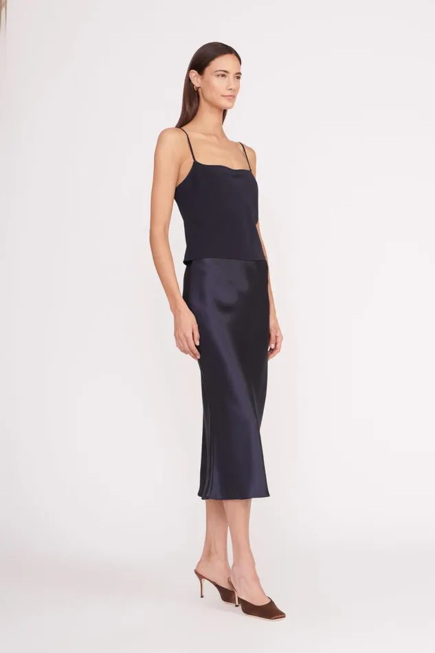 Women STAUD Tops MILES REVERSIBLE TOP NAVY Women STAUD Tops MILES REVERSIBLE TOP NAVY