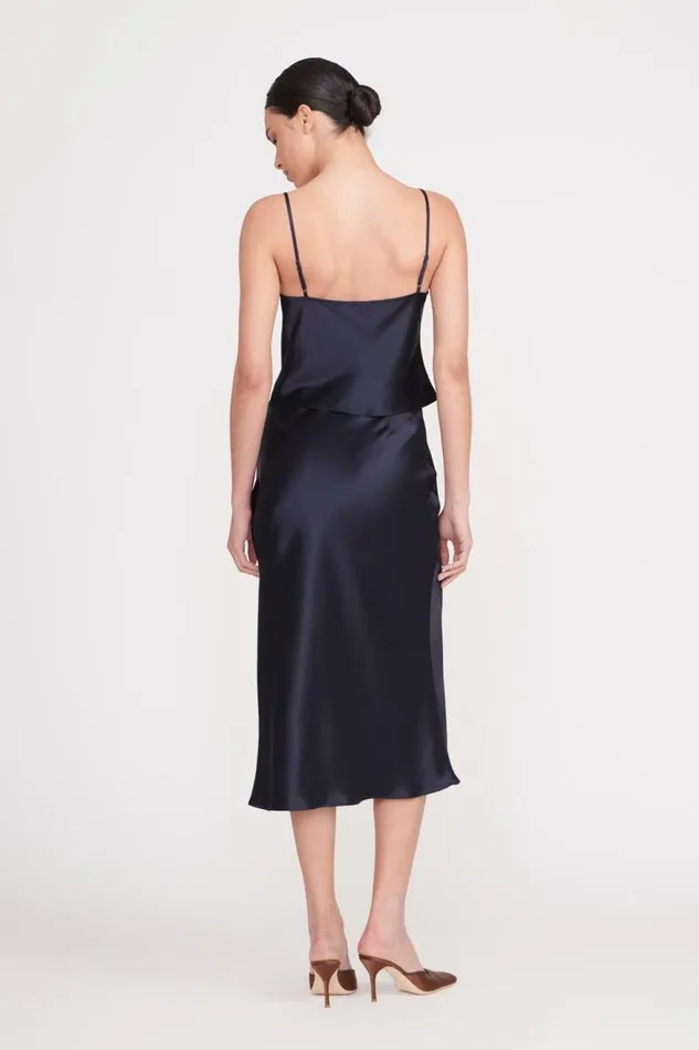Women STAUD Tops MILES REVERSIBLE TOP NAVY Women STAUD Tops MILES REVERSIBLE TOP NAVY