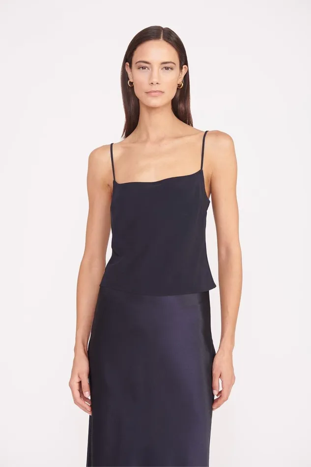 Women STAUD Tops MILES REVERSIBLE TOP NAVY Women STAUD Tops MILES REVERSIBLE TOP NAVY