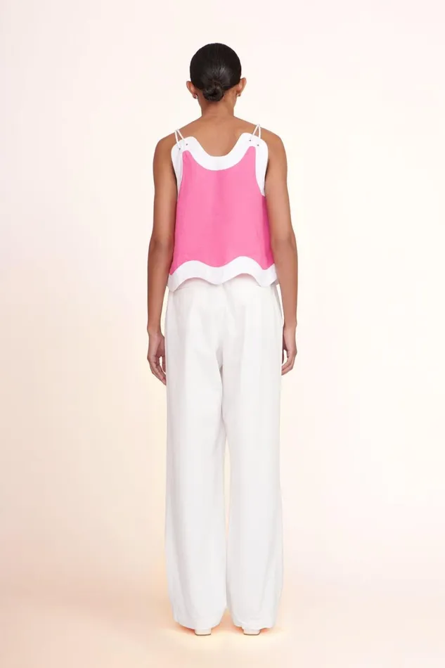 Women STAUD Tops RENATA TOP BLOSSOM WHITE Women STAUD Tops RENATA TOP BLOSSOM WHITE
