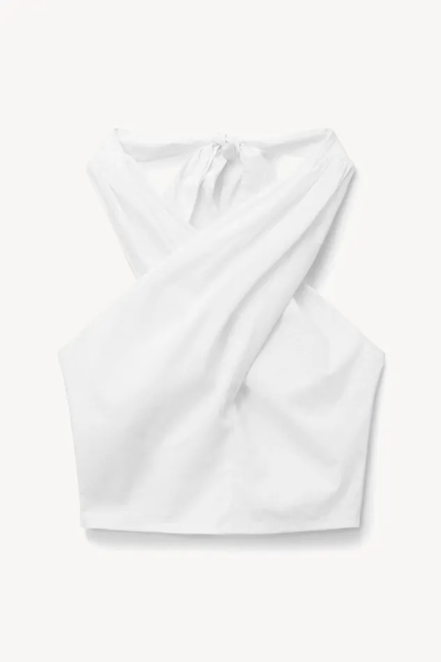 Women STAUD Tops SMOCKED KAI TOP WHITE Women STAUD Tops SMOCKED KAI TOP WHITE