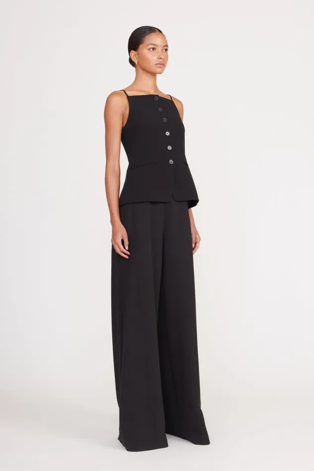 Women STAUD Tops UNA TOP BLACK Women STAUD Tops UNA TOP BLACK