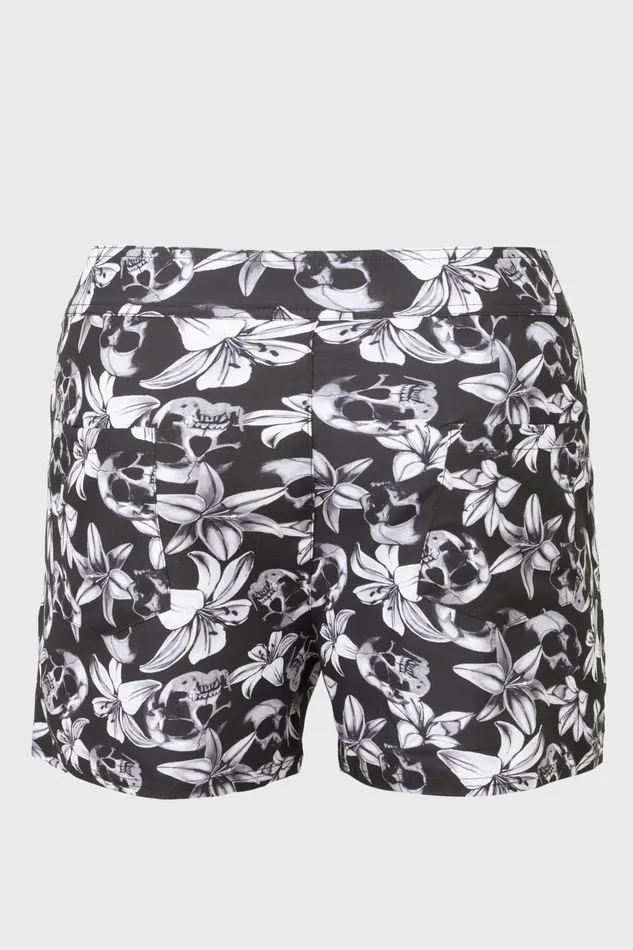 Women Swim Killstar Denarian039s Coin Swim Shorts