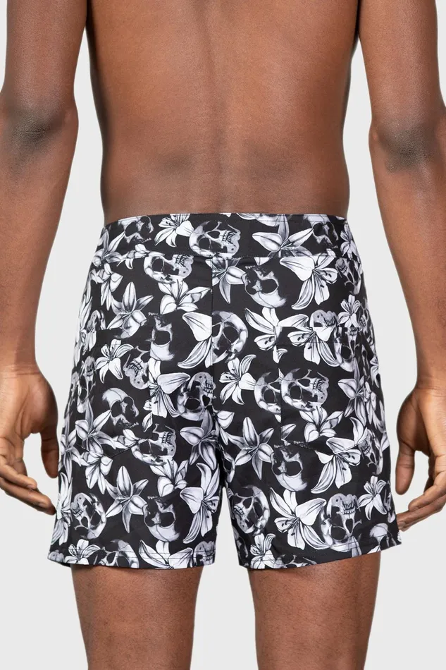 Women Swim Killstar Denarian039s Coin Swim Shorts