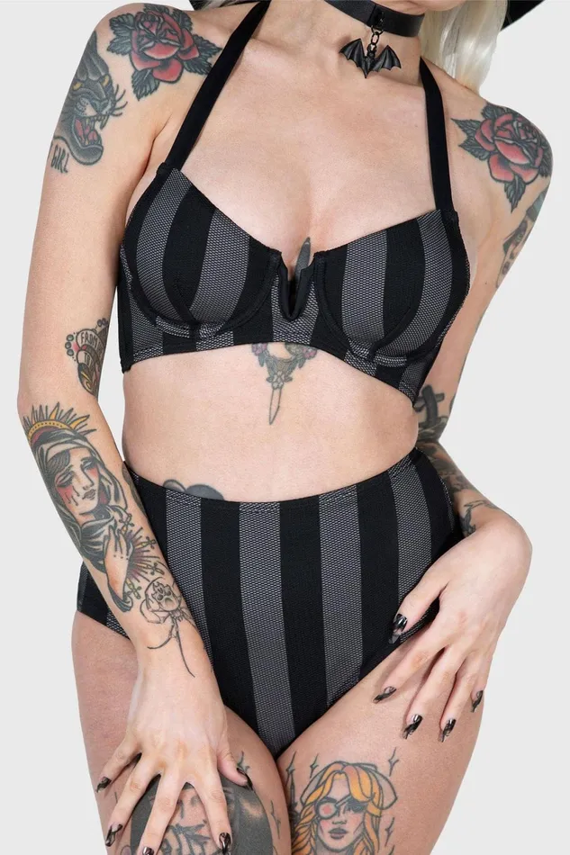 Women Swim Killstar Zombie Atoll Bikini