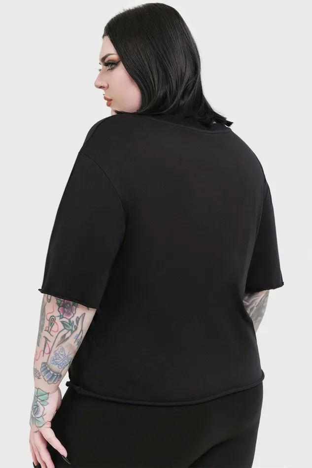 Women TShirts and Vests Killstar No H20 Short Sleeve Top