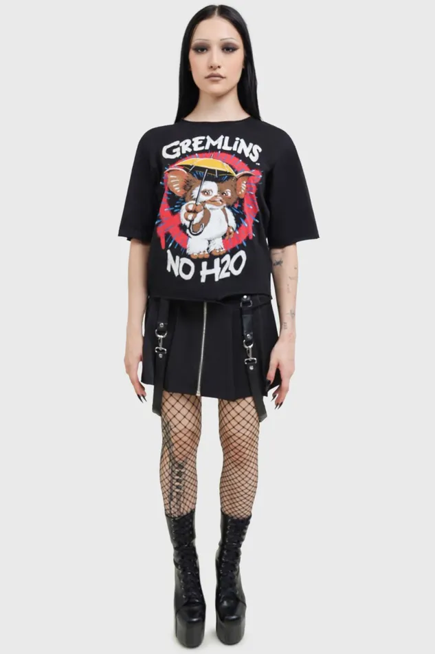 Women TShirts and Vests Killstar No H20 Short Sleeve Top