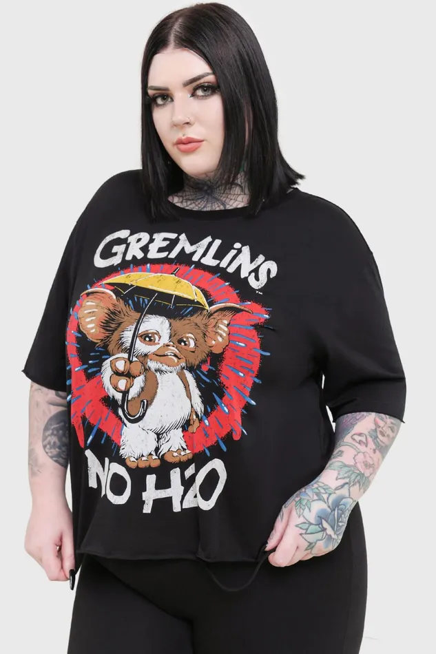 Women TShirts and Vests Killstar No H20 Short Sleeve Top