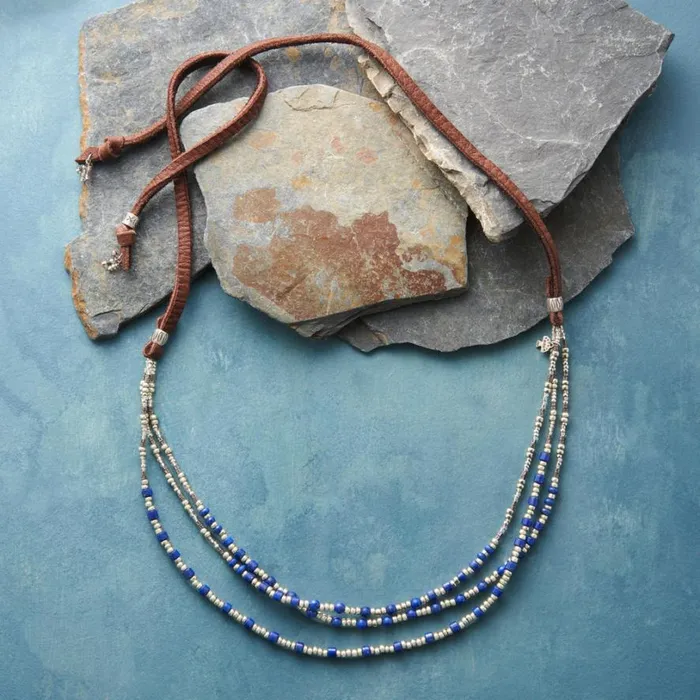Women Tahoe Lapis Necklace Sundance Catalog Necklaces Women Tahoe Lapis Necklace Sundance Catalog Necklaces