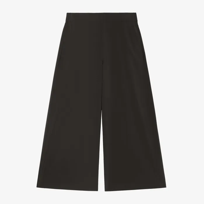 Women The Elena Travel Culotte 8211 OrigamiTech Black Origamitech Suiting M M LaFleur