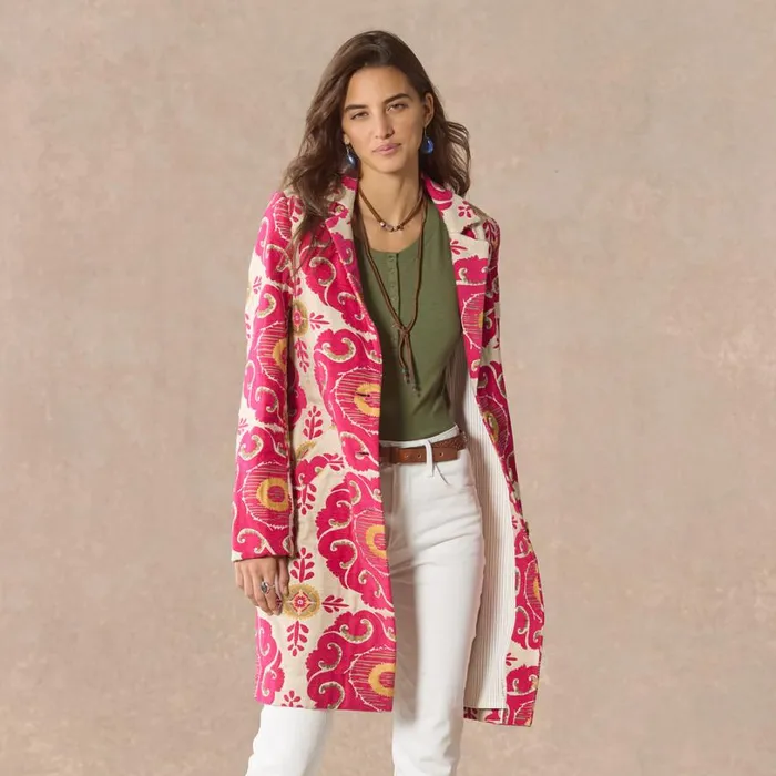 Women Tilework Treasure Topper Lipstick Sundance Catalog Jackets and Coats Women Tilework Treasure Topper Lipstick Sundance Catalog Jackets and Coats