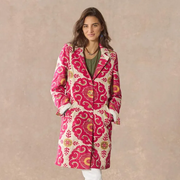 Women Tilework Treasure Topper Lipstick Sundance Catalog Jackets and Coats Women Tilework Treasure Topper Lipstick Sundance Catalog Jackets and Coats
