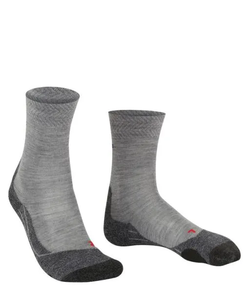 Women TK2 Explore Melange Women Trekking Socks Mgrey Mel FALKE Hiking Socks