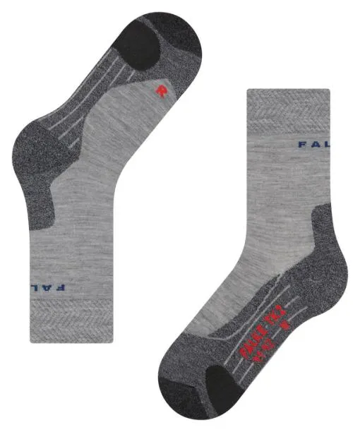 Women TK2 Explore Melange Women Trekking Socks Mgrey Mel FALKE Hiking Socks