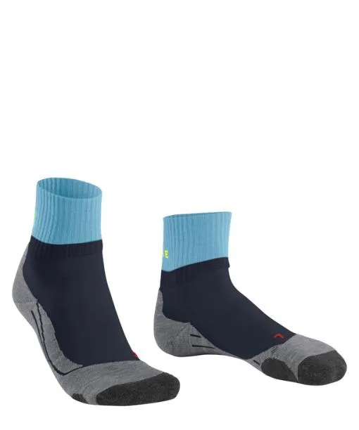 Women TK2 Explore Short Women Trekking Short Sock Navy FALKE Hiking Socks