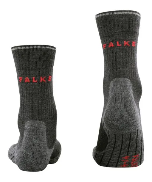 Women TK2 Explore Wool Silk Women Trekking Socks Anthramel FALKE Hiking Socks
