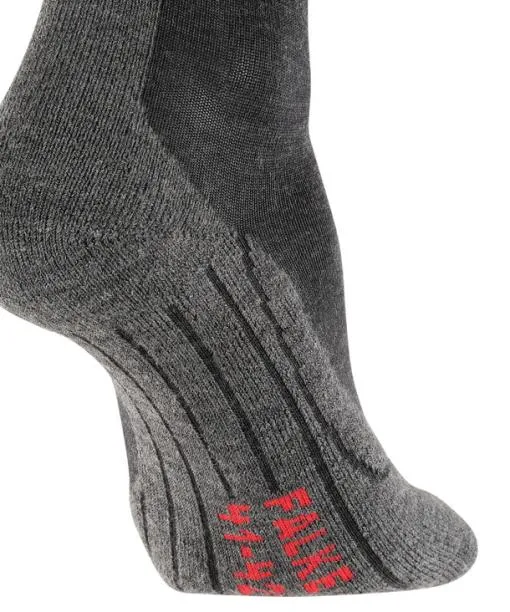 Women TK2 Explore Wool Silk Women Trekking Socks Anthramel FALKE Hiking Socks