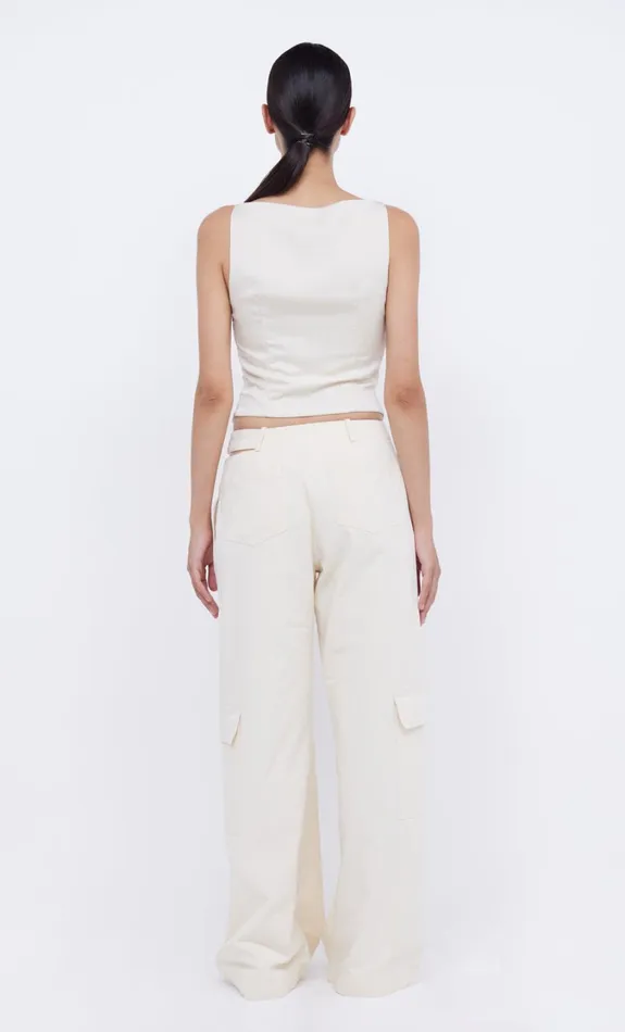 Women Tops Bec Bridge JONES BOATNECK TOP Vanilla Bean