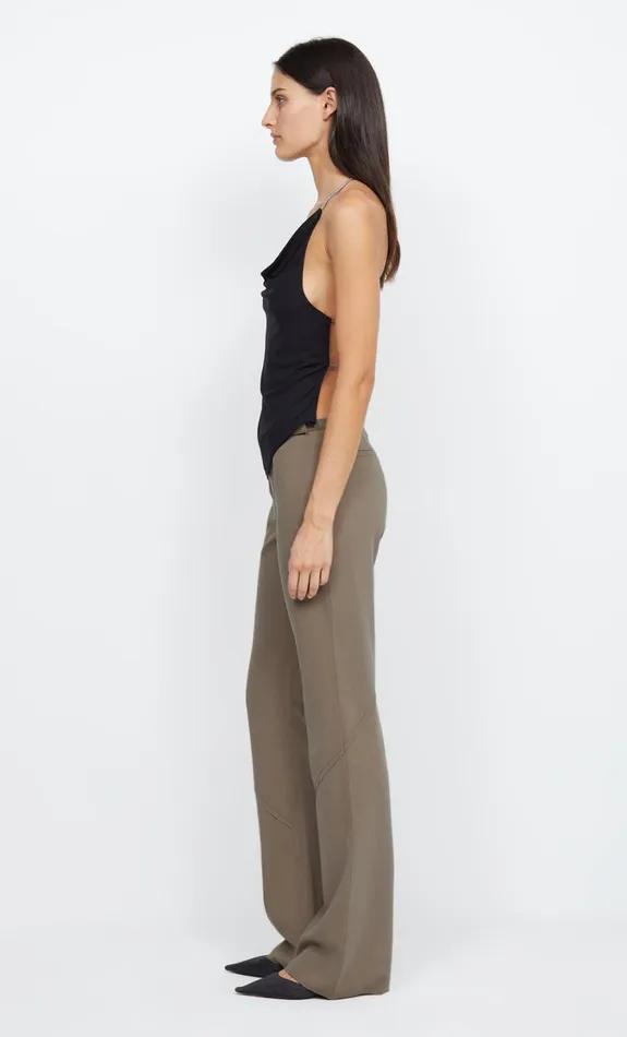 Women Tops Bec Bridge LEXIE HALTER TOP Black