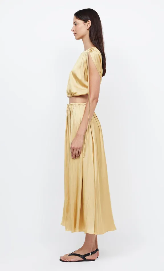 Women Tops Bec Bridge PARADISE CROPPED TOP Straw