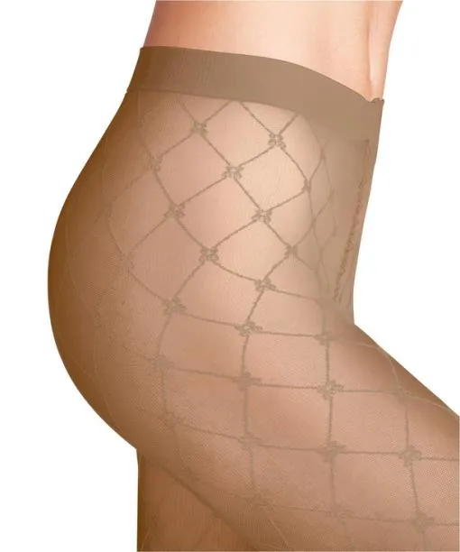 Women Twisted Story 20 DEN Women Tights Powder FALKE Tights and Leggings