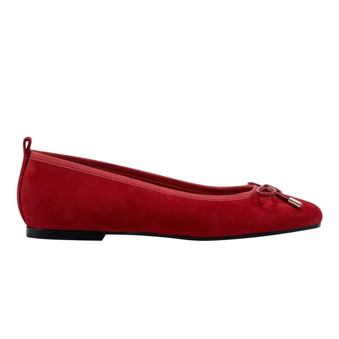 Women Ubet Slipon Casual Flat Red Marc Fisher Loafers and Flats