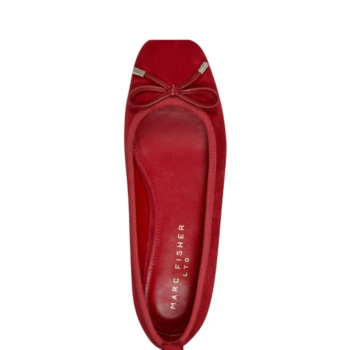 Women Ubet Slipon Casual Flat Red Marc Fisher Loafers and Flats